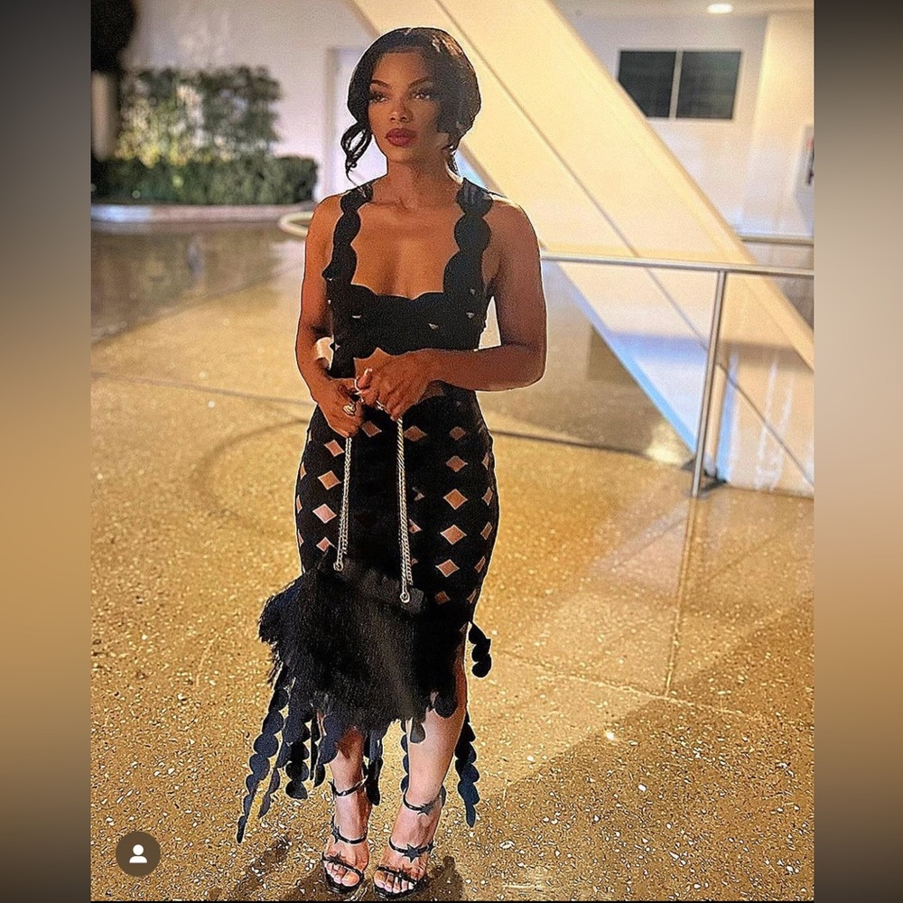 Elegant Black Maxi Dress
